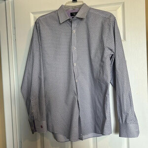 Original Penguin men’s heritage slim fit button down shirt size 15
